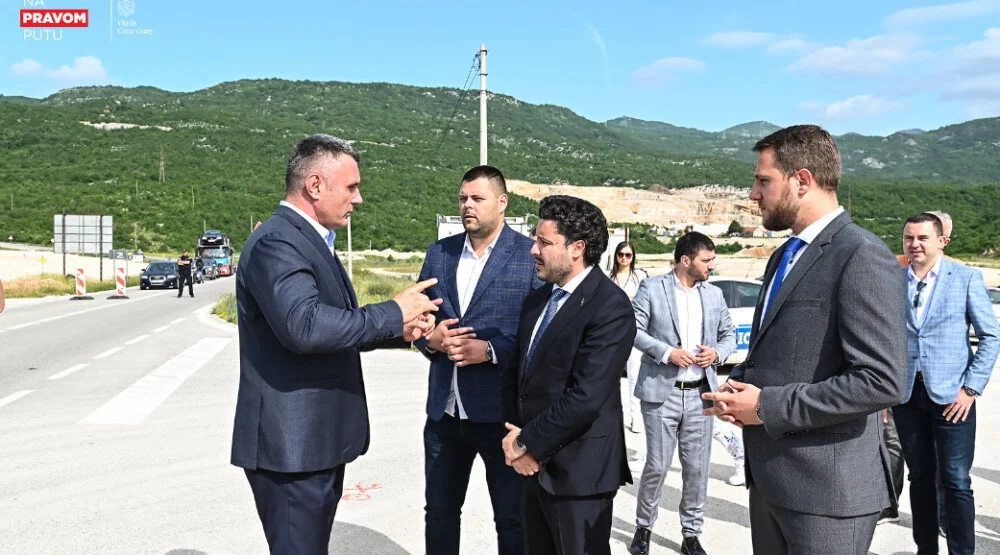 Počela rekonstrukcija završne faze puta Nikšić – Ilino brdo, Abazović: Važno da povezivanje sa drugim državama bude efikasnije