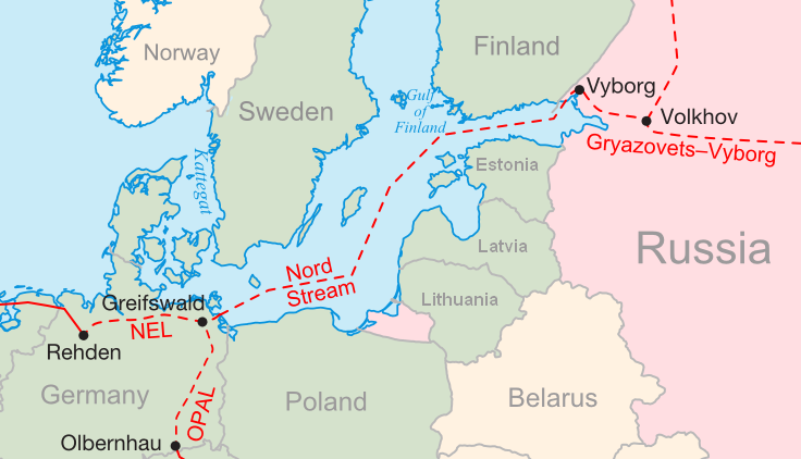 Gas curi iz gasovoda Sjeverni tok 1 i 2, Kremlj: Možda je sabotaža