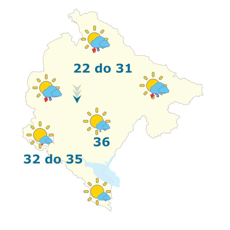 Danas do 36 stepeni