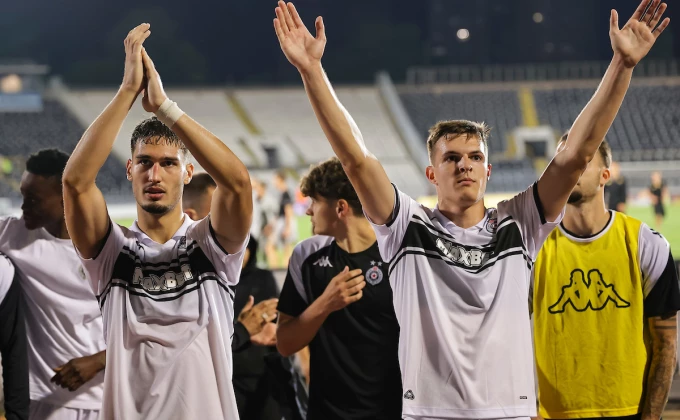 Novi gol Kostića, proslavio ga u stilu Partizanove legende