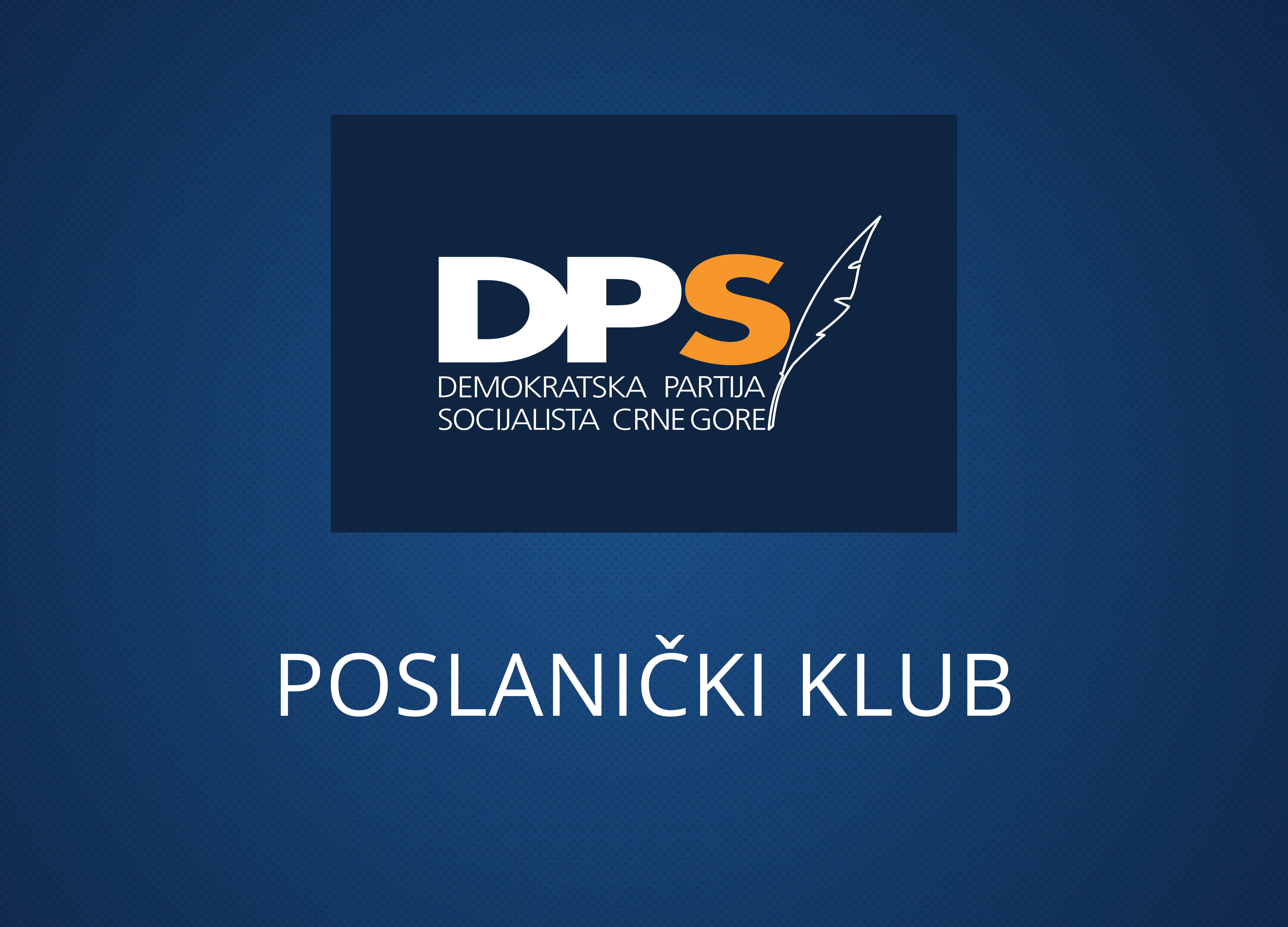 Klub poslanika DPS-a: Spremnošću za revidiranjem tek usvojenog zakona predstavnici većine pokazali da nijesu znali šta usvajaju