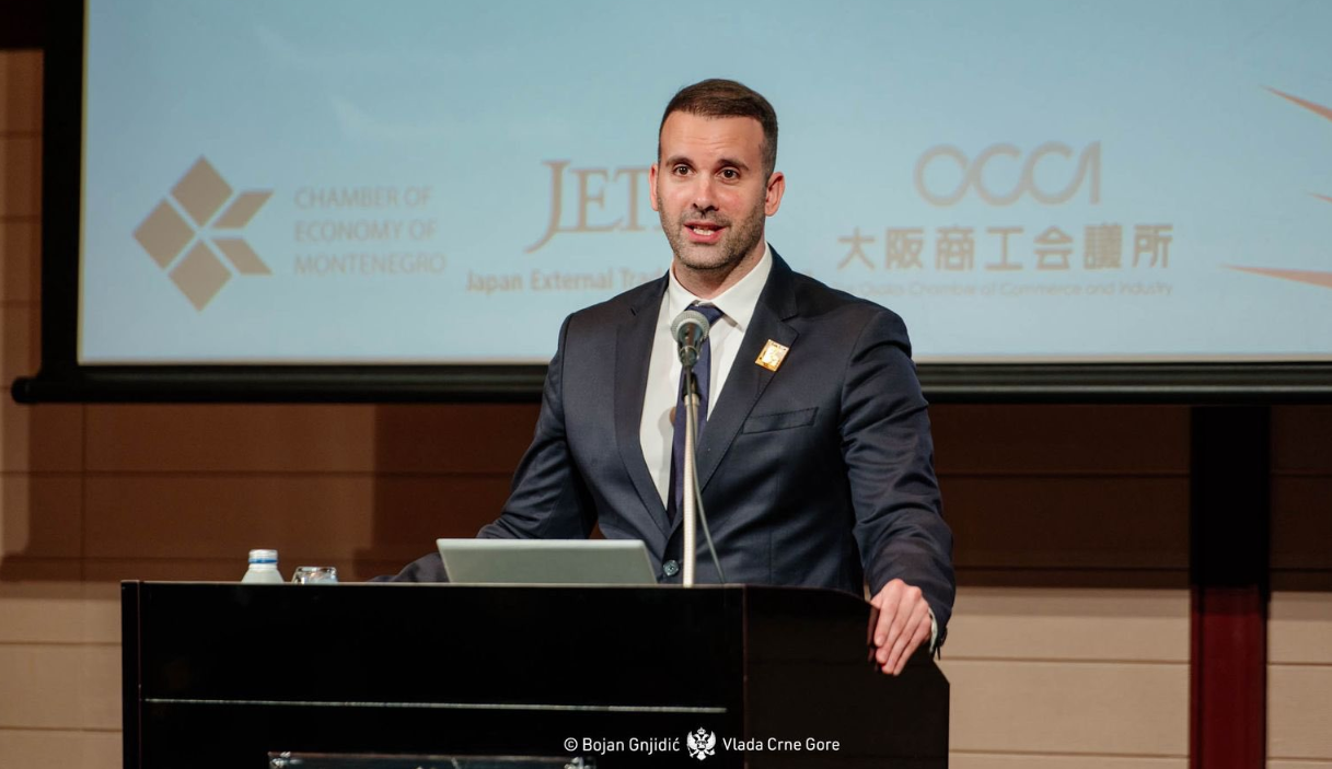 Spajić iz Osake: Sada je pravo vrijeme da se investira u Crnu Goru