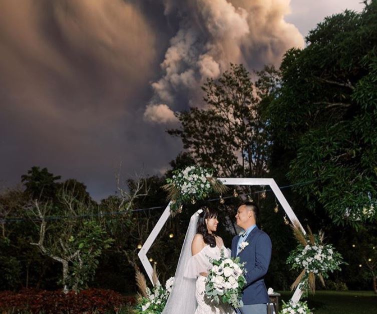 Vjenčanje za pamćenje: Rekli sudbonosno "da" uz erupciju vulkana