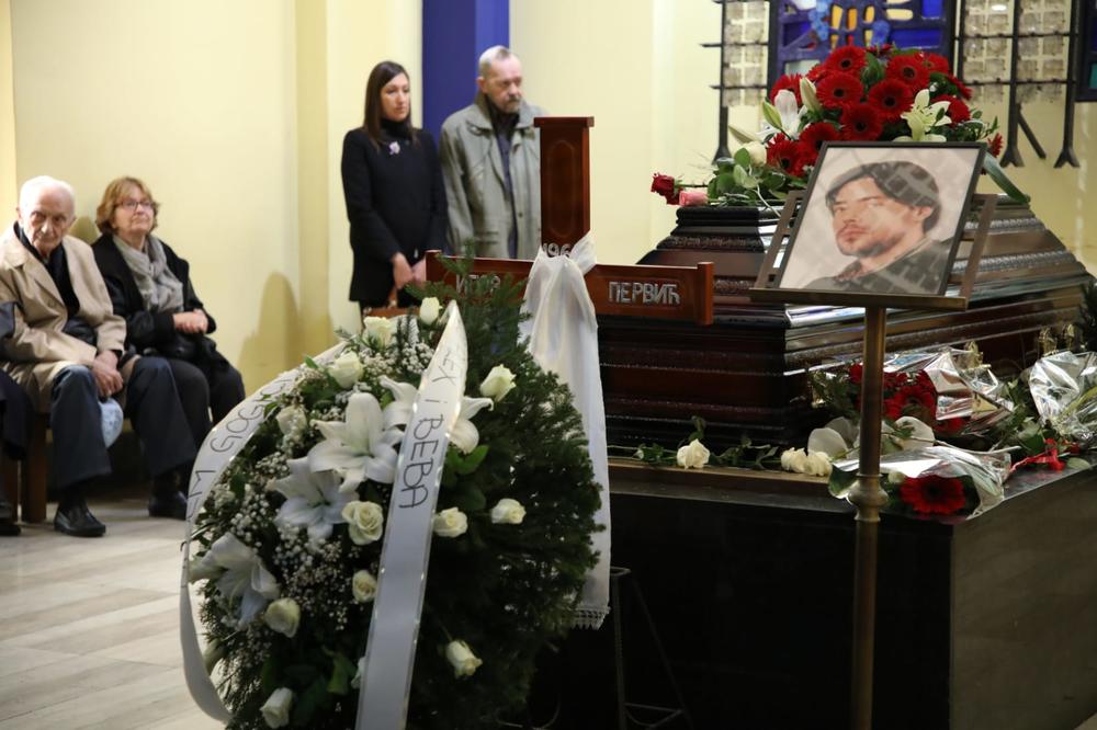 Igor Pervić sahranjen na Novom groblju u Beogradu