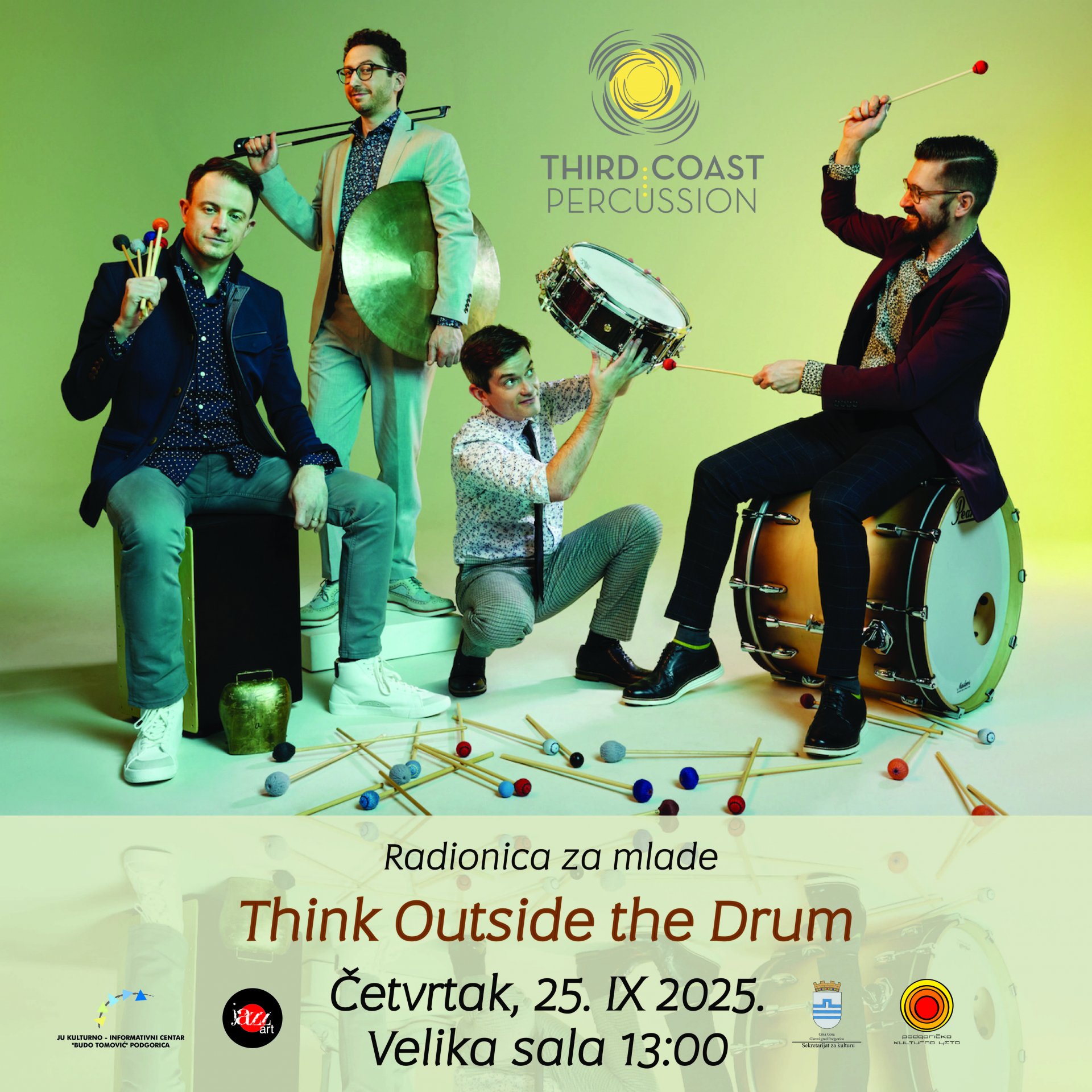 Interaktivna radionica Think Outside the Drum u KIC-u
