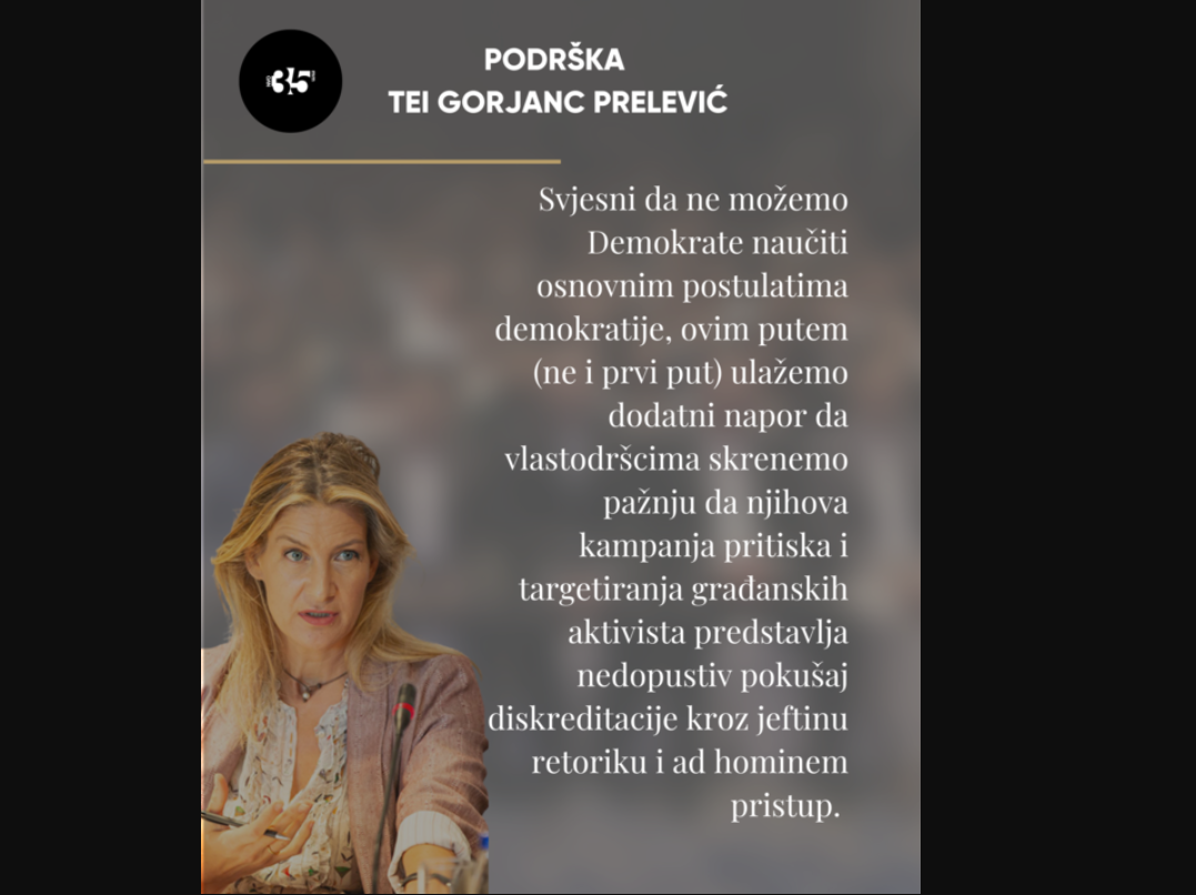 Ivanović: Zabrinjava ćutanje drugih poslanika na spinove i etiketiranje koja dolaze od Demokrata