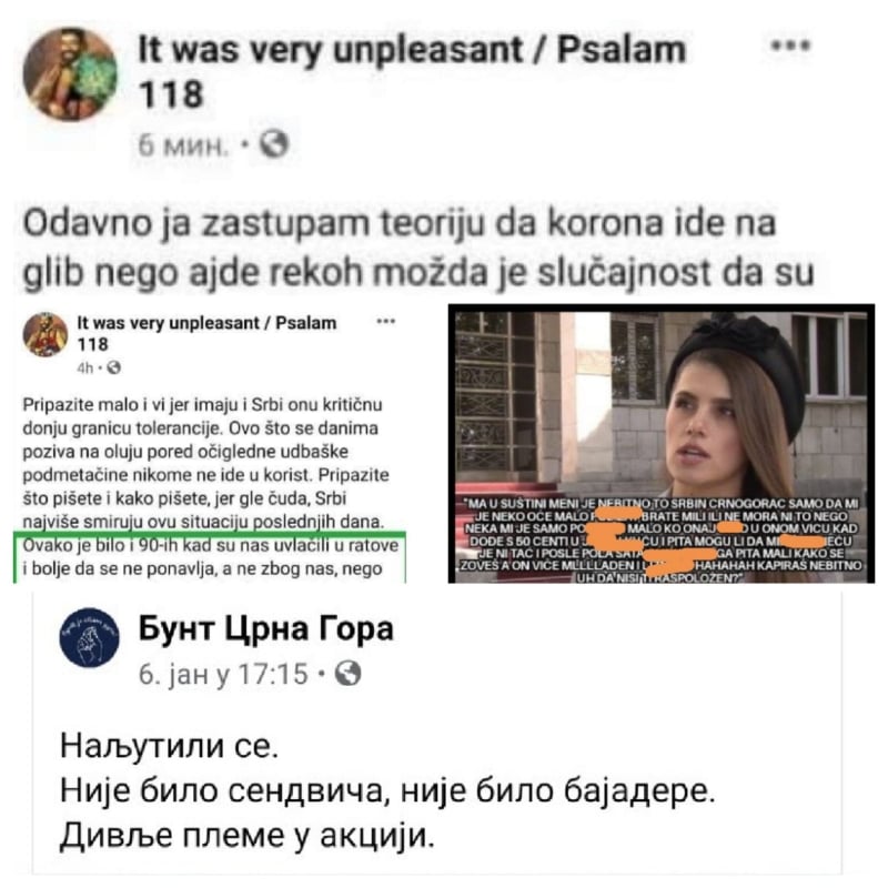 Spin patologija: Mimom na Crnu Goru