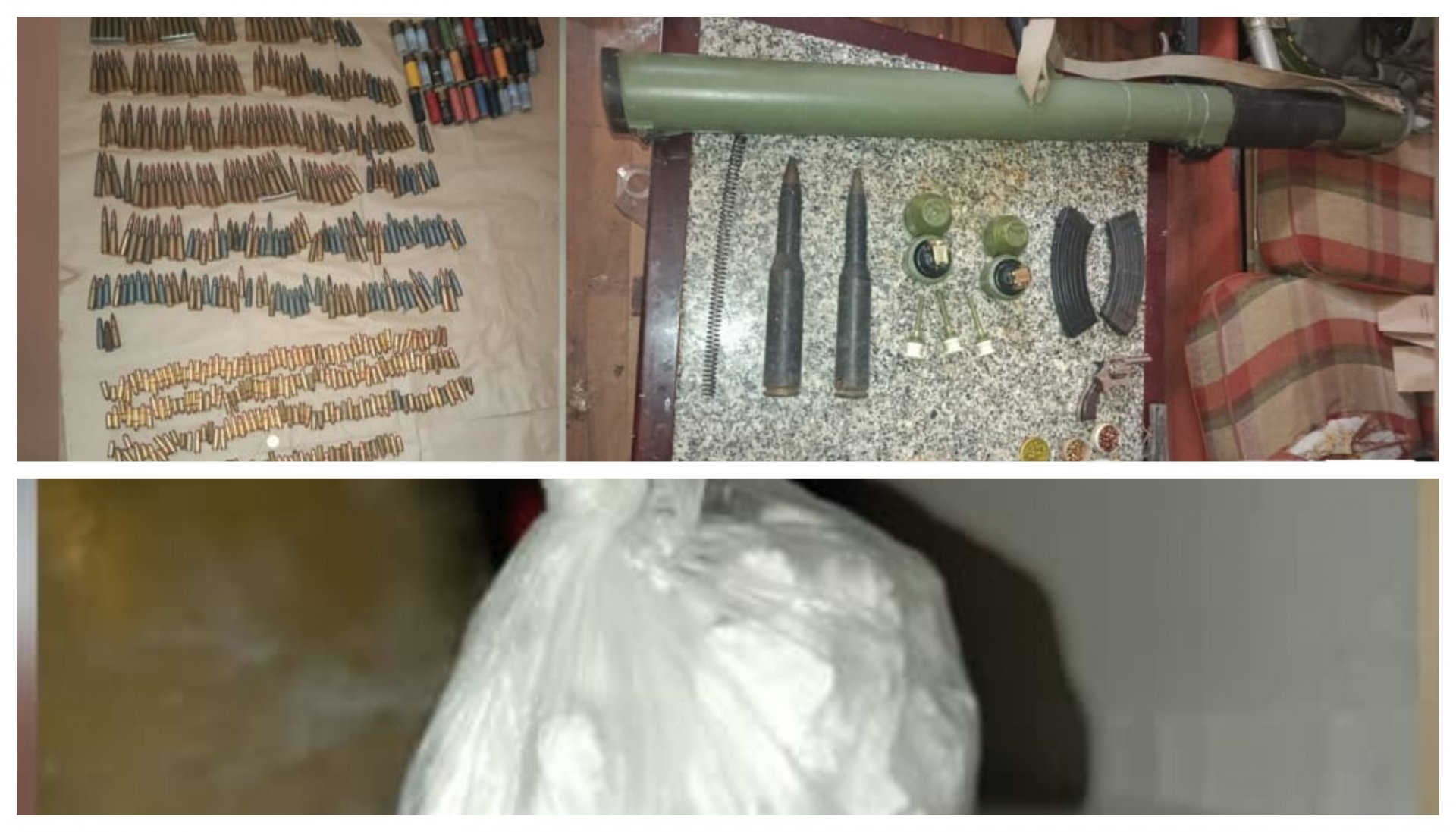 Uhapšen Podgoričanin, pretresom pronađena zolja, revolver, ručne bombe, droga