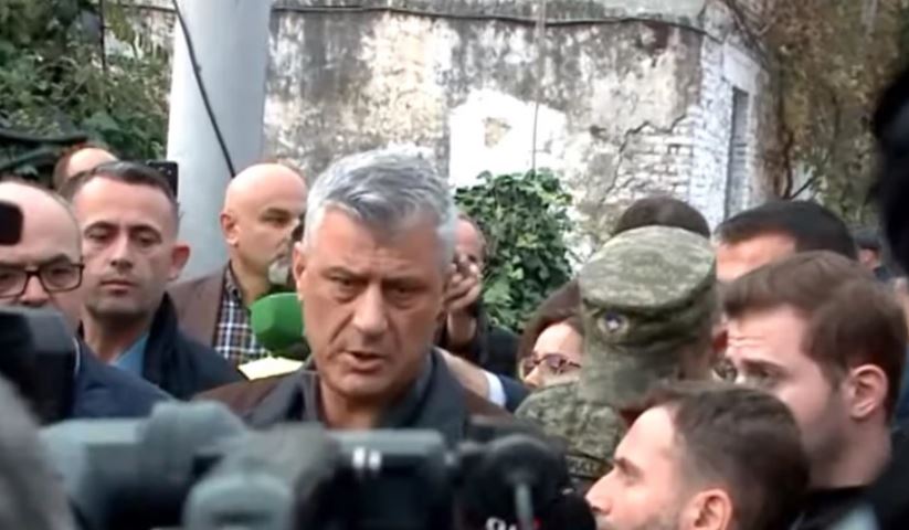 Usred Tačijeve konferencije za medije u Albaniji počeo zemljotres