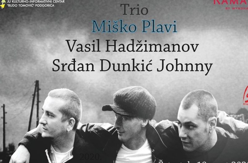 ''Trio Miško Plavi'' večeras na sceni KIC-a