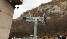 Postavljeni prvi elementi žičare prema Đalovića pećini