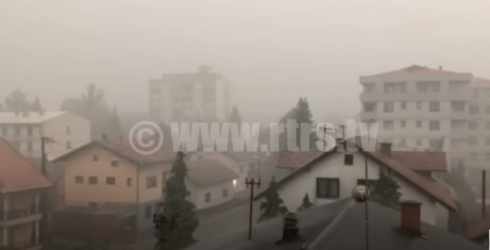 Snažno nevrijeme u Banjaluci - upaljen žuti meteoalarm na području cijele BiH