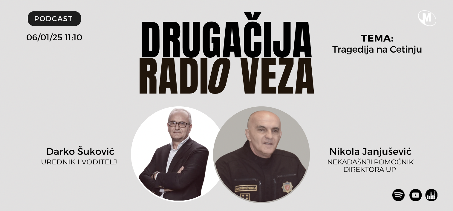Nikola Janjušević gost u DRV; Tema: Tragedija na Cetinju