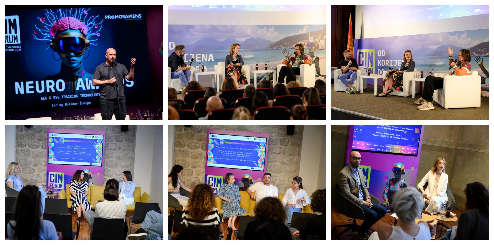 Zatvoren CIM forum 2025: Tri dana koja su pomjerila granice kreativnosti