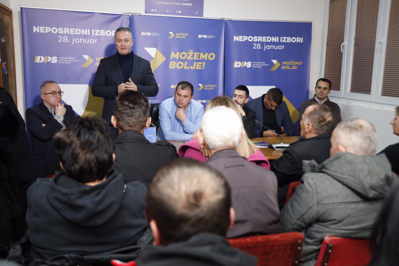 Tribina DPS-a u Šavniku: DPS ima snagu da preokrene situaciju u Crnoj Gori