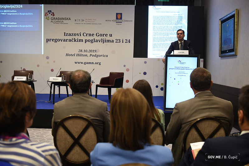 Pažin: Nivo povjerenja u Tužilaštvo nedopustivo nizak