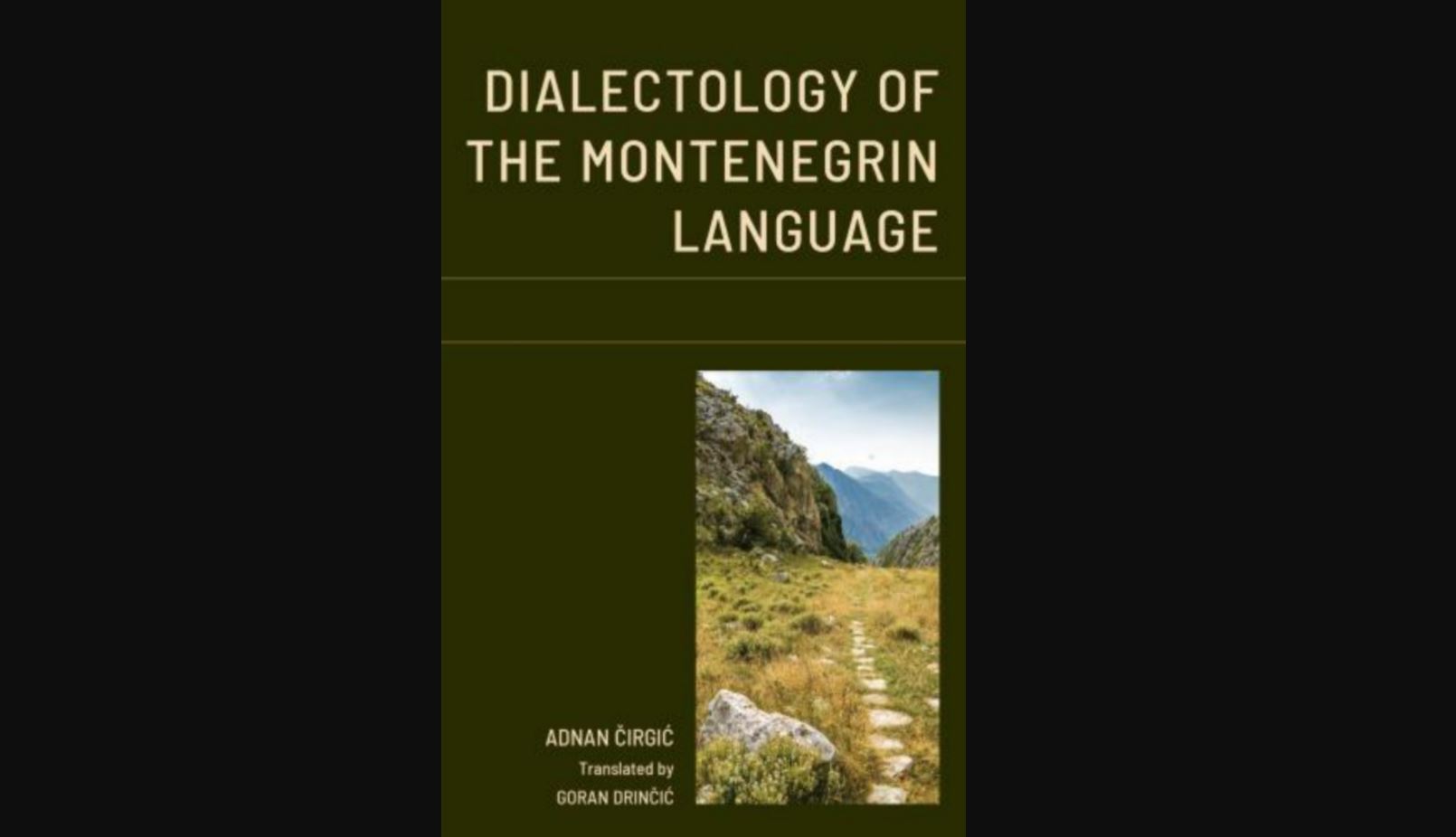 Američki izdavač objavio Dijalektologiju crnogorskoga jezika