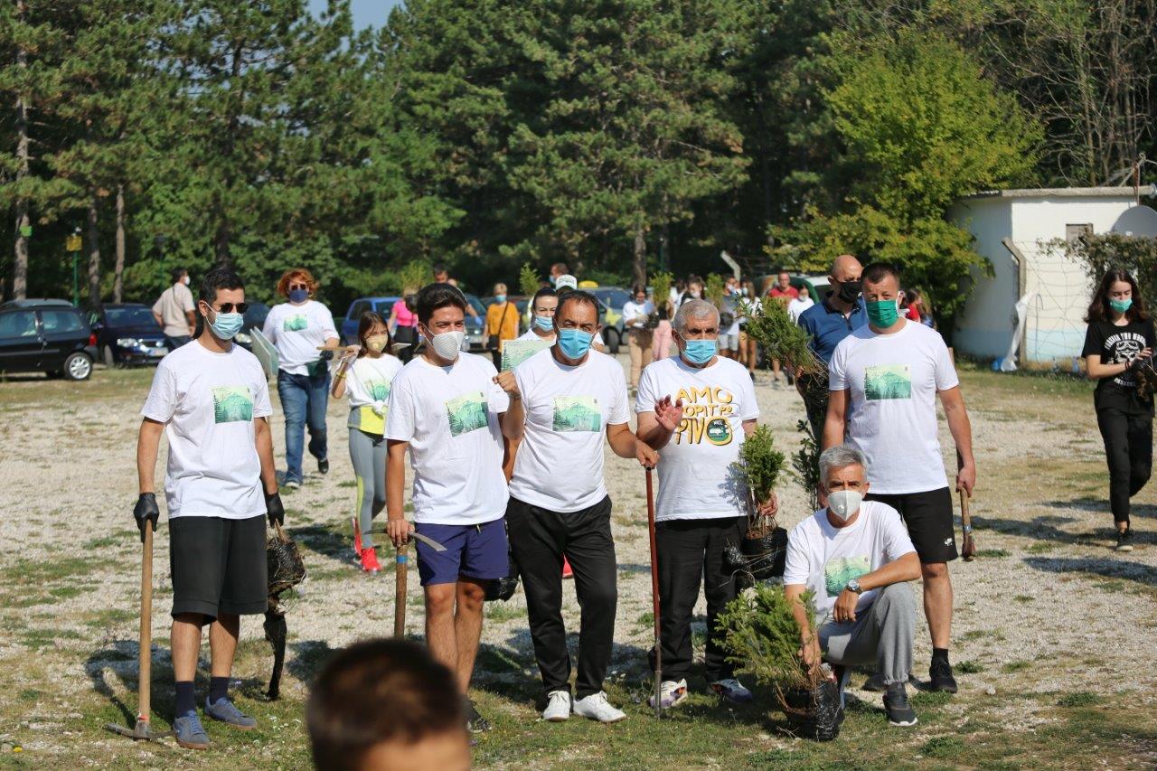 Novih 500 sadnica za park šumu Trebjesa