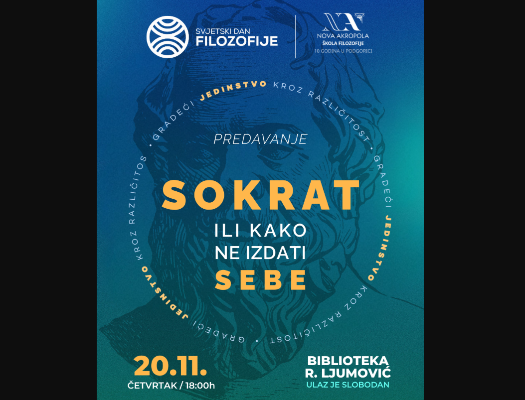 Svjetski dan filozofije u u biblioteci “Radosav Ljumović”