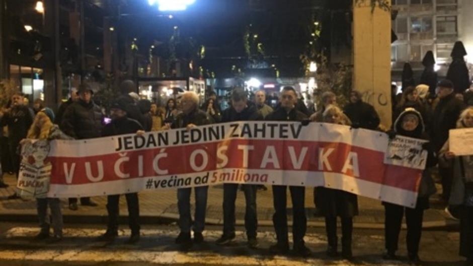 "Jedan od pet miliona" u Beogradu: Dosta smo vas gledali