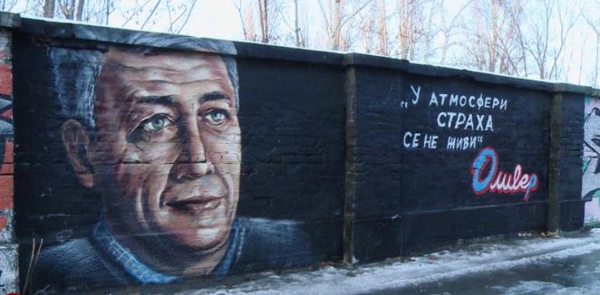 Oliver Ivanović dobio mural u Beogradu