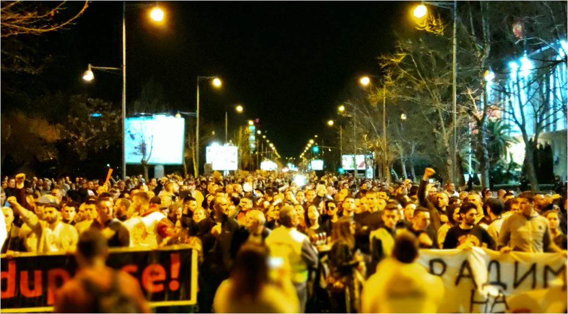 Sa protesta u Podgorici zatražene ostavke: "Mi smo država"