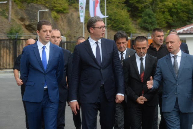 Vučić na Gazivodama: Nismo blizu bilo kakvog dogovora, ništa od razgraničenja