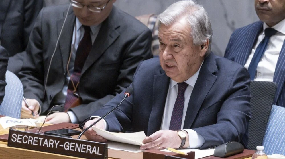 Gutereš pozvao na pristup humanitarnoj pomoći u Gazi i na primirje u Ukrajini