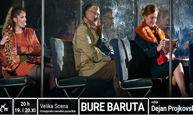 ''Bure baruta'' dvije večeri na velikoj sceni CNP-a