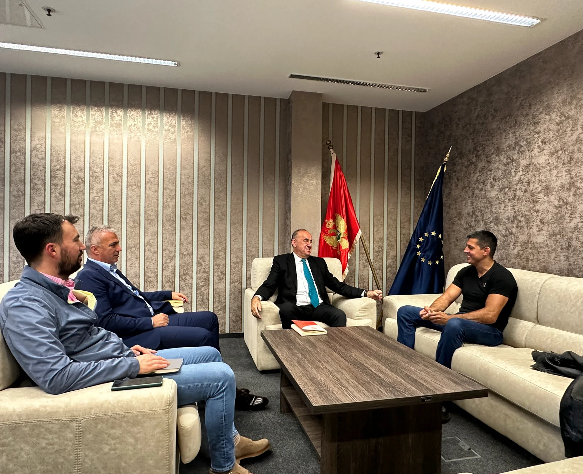 Lalošević ugostio vrhunskog sportistu Srđana Mrvaljevića