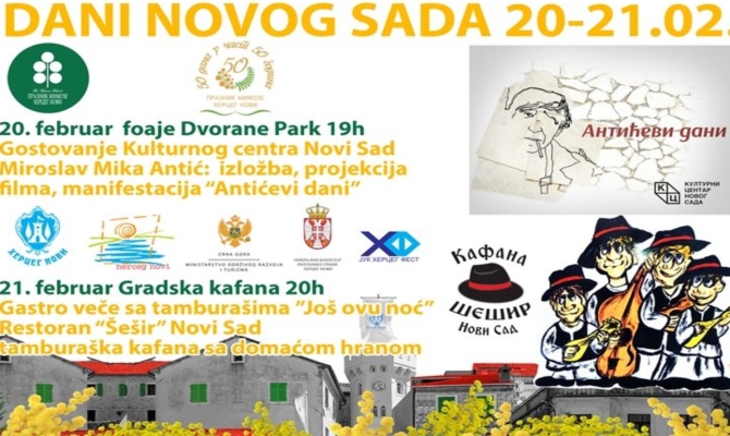 "Dani Novog Sada'' na Prazniku mimoze 20. i 21. februara