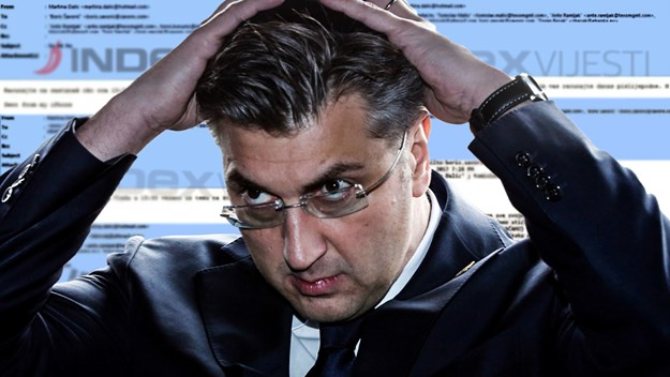 Plenković: Ne dolazi u obzir da ja, vlada ili HDZ odgovaramo zbog mejlova