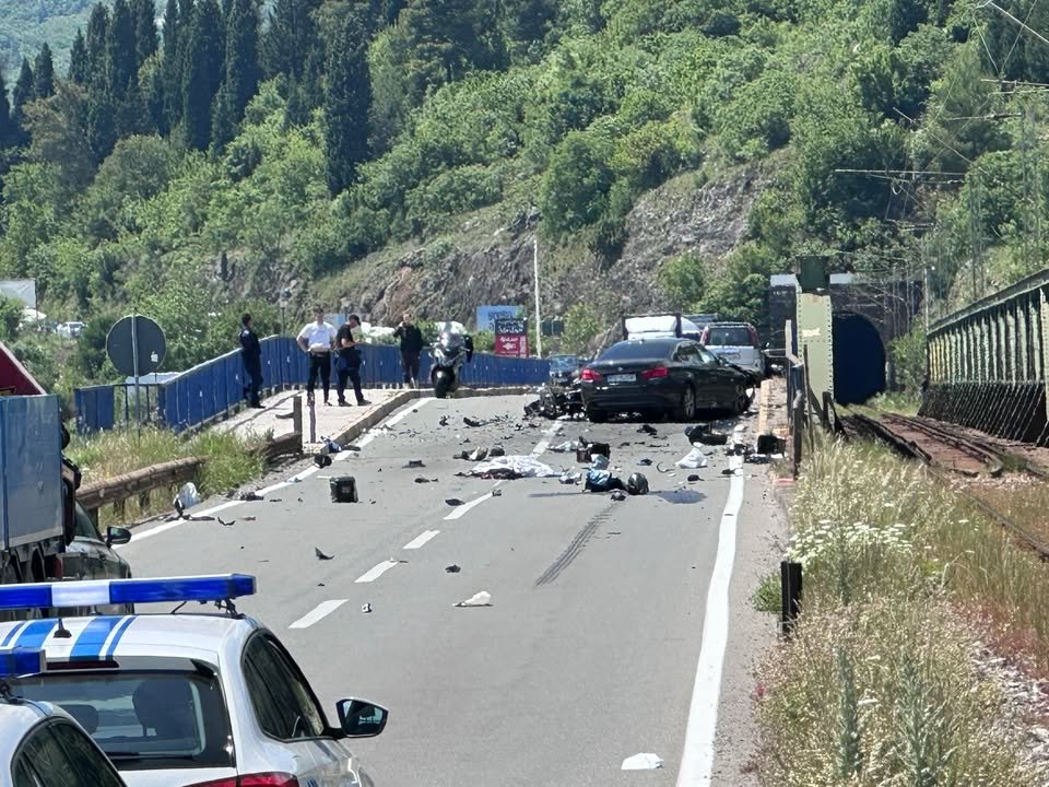 Motociklista stradao u saobraćajnoj nesreći na putu Podgorica - Virpazar