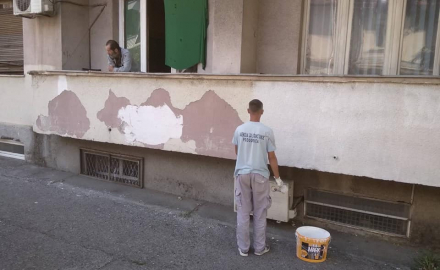 Još jedna zgrada u Podgorici dobila novi sjaj