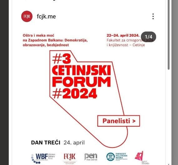 Cetinjski forum: Jakič - Ruski uticaj potresa Evropu