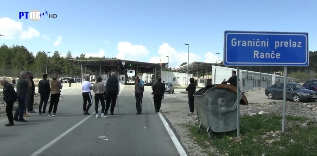 Mještani sela Ranče danas blokirali granični prelaz između Crne Gore i Srbije