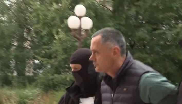 Privedeni Pavićević, Spičanović, Lazović, Mijajlović i tužiteljka Nastić
