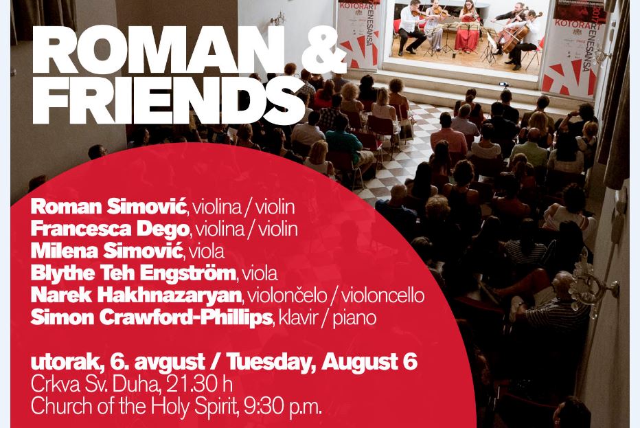 Tradicionalni koncert "Roman & Friends" sjutra na Don Brankovim danima muzike