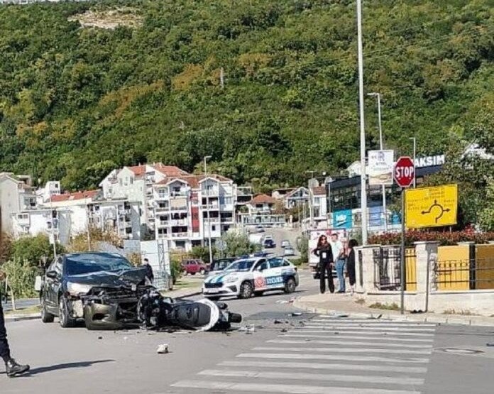 Teško povrijeđen motociklista u Meljinama