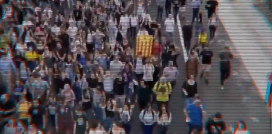 Katalonski suverenisti marširaju ka Barseloni