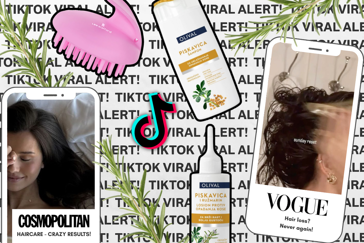 Pojačano opadanje kose – isprobaj ovu TikTok zvijezdu