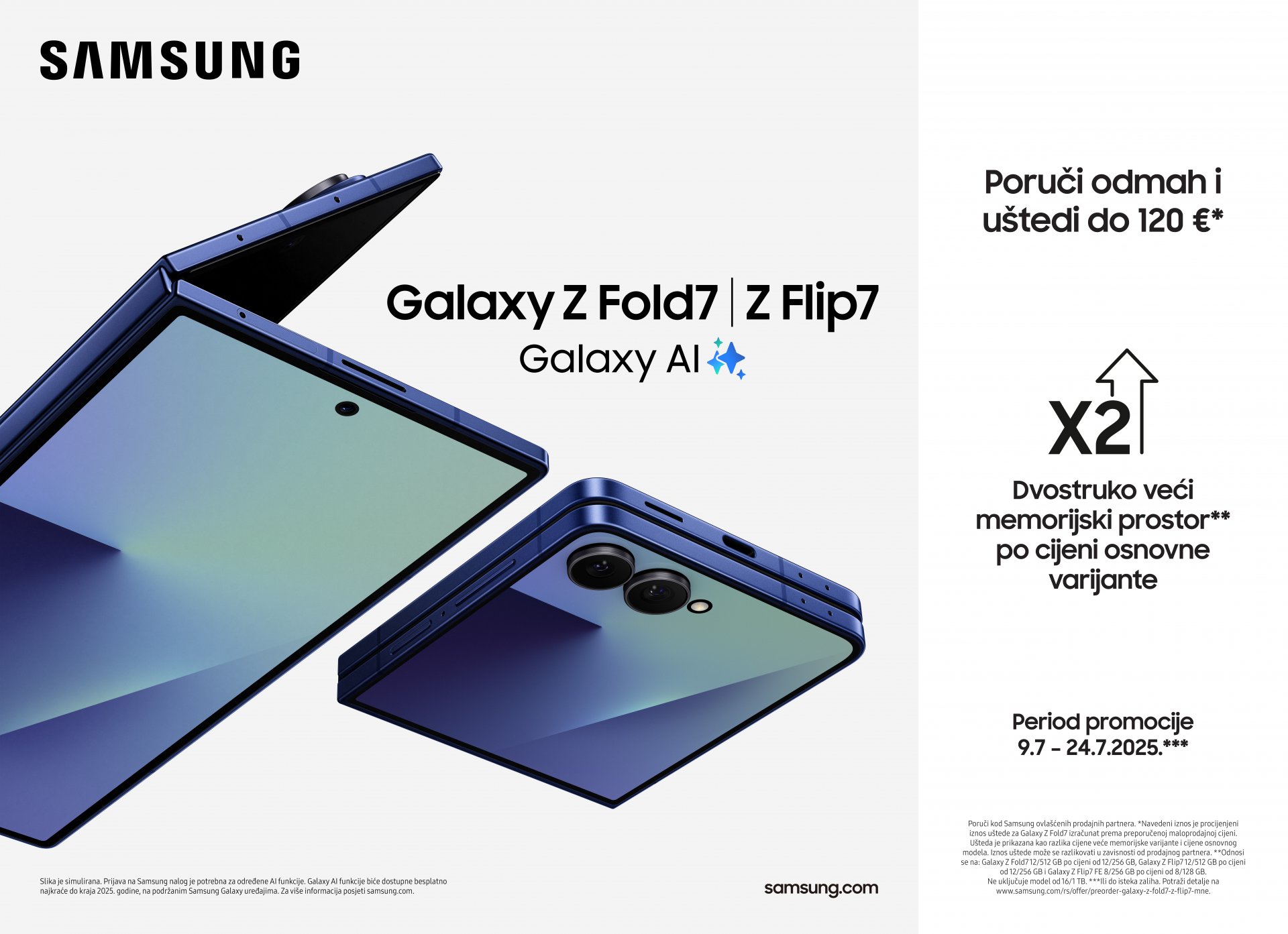 Samsung Galaxy Z Fold7 podiže ljestvicu pametnih telefona