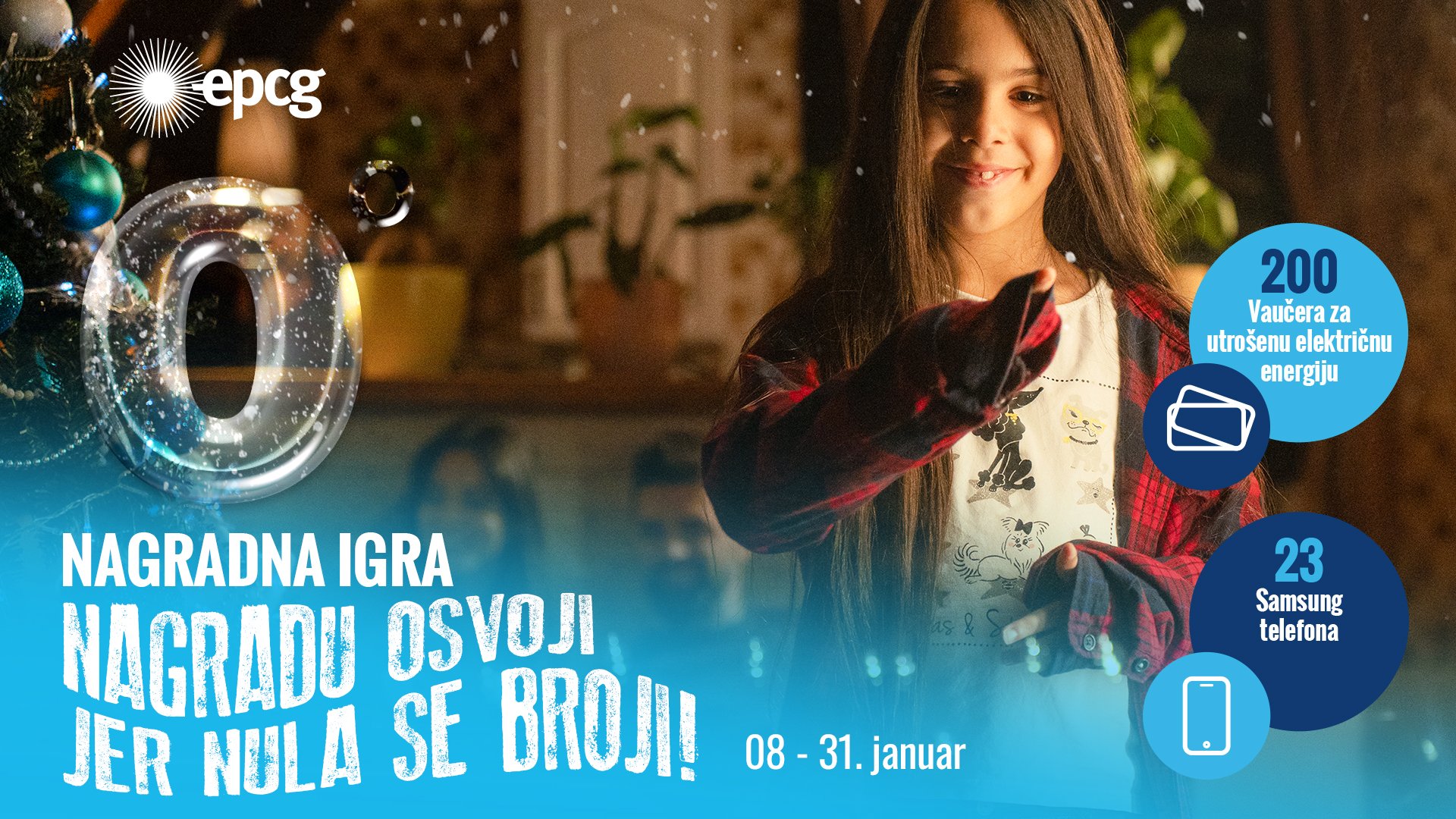 EPCG organizuje nagradnu igru za domaćinstva