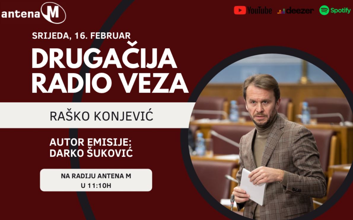 Gost DRV Raško Konjević: O vlasti na Cetinju i manjinskoj Vladi