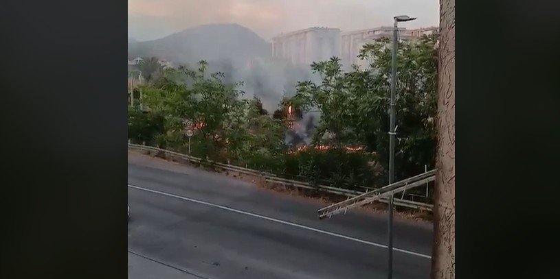 Požar koji je izbio na obali Morače pod kontrolom