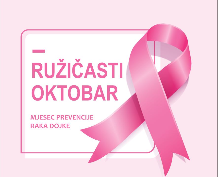 Ružičasti oktobar – mjesec prevencije raka dojke