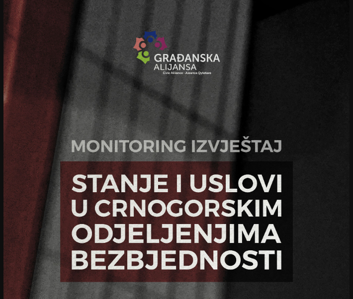 GA: Lica lišena slobode u uslovima koji narušavaju dostojanstvo, na Cetinju u dežurnoj službi samo jedan policajac koji pokriva više funkcija