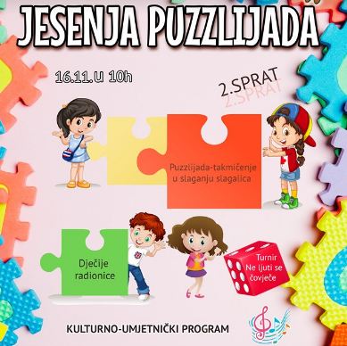 "Jesenja puzzlijada" u subotu i Delti