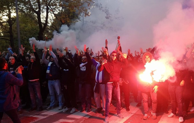Evo kako su Podgoricom Varvari danas slavili 30 godina postojanja