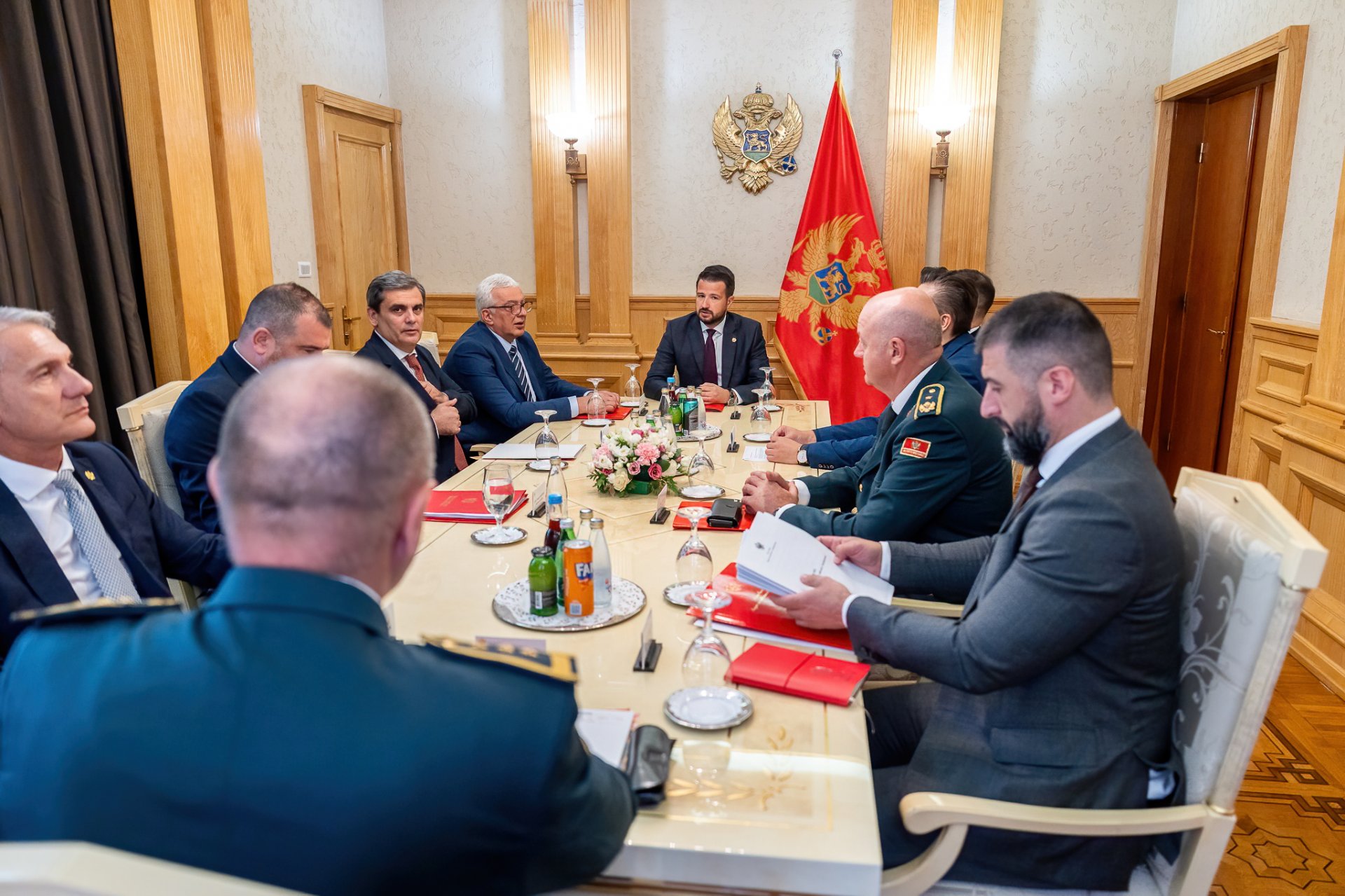 Na Savjetu za odbranu i bezbjednost i o pripremama Crne Gore za učešće na NATO Samitu u Hagu